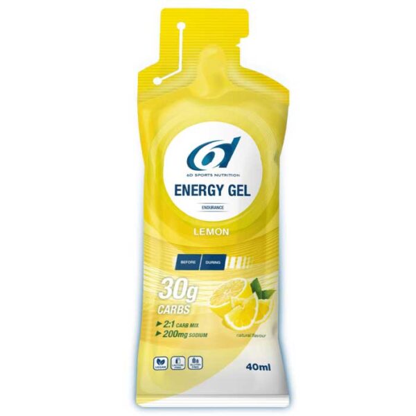Gel 6D Endurance Energy 40ML_Limão