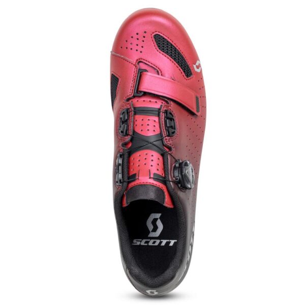 Sapatos Scott Road Comp Boa Metallic Red